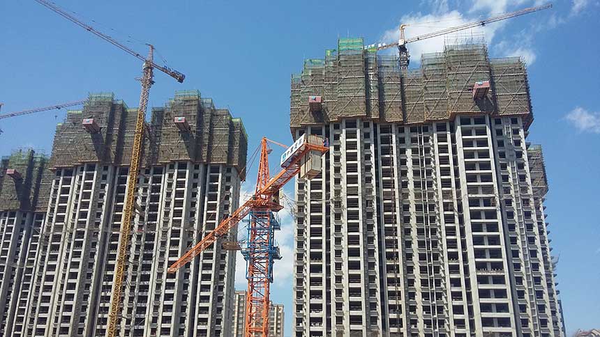 固定式噴霧機應用于濱州防霾社區(qū)