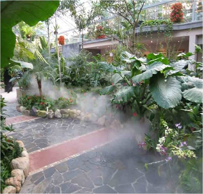 人造霧霧森景觀效果