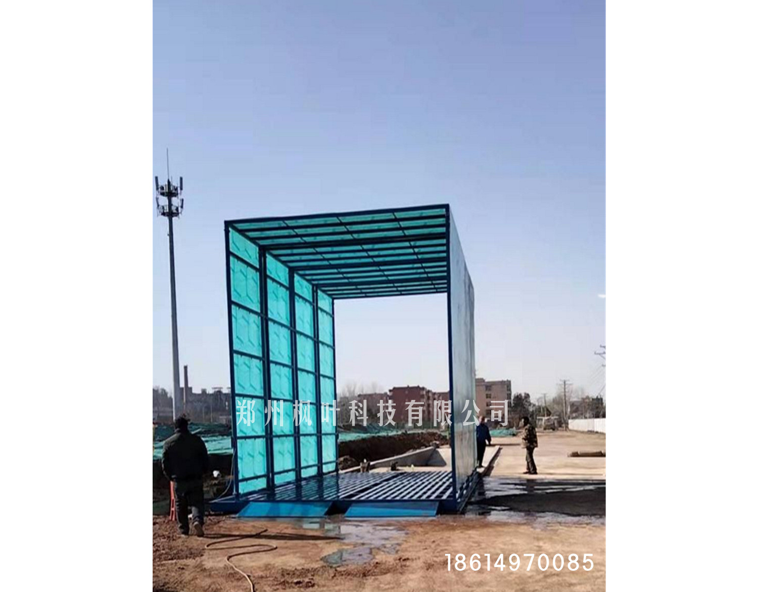 FY-XLJ-150加重型工程全自動洗輪機（免基礎型）(圖文)